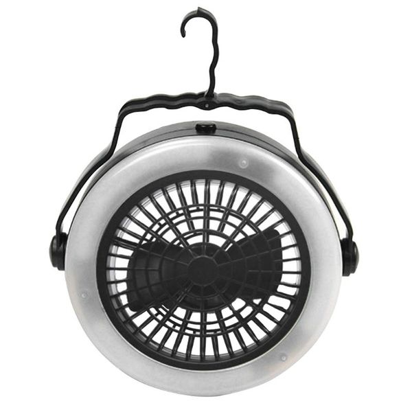 

fishing 2 in 1 portable emergencies hook air cooler hanging fan 12 leds mini outdoor tent multifunctional hiking camping lantern