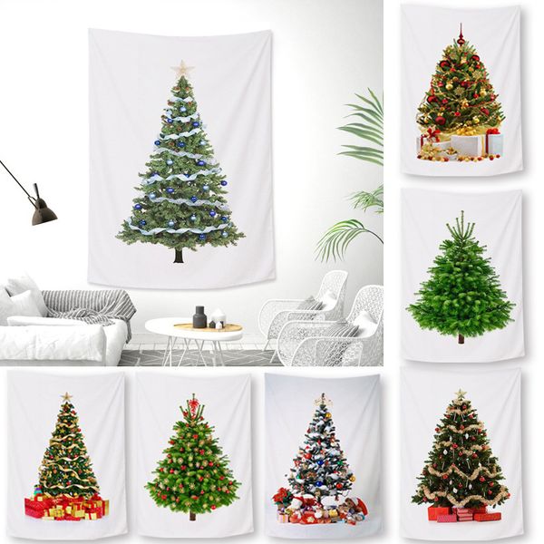 

merry christmas tree decoration peach velvet tapestry christmas home decoration ornament pendant noel navidad 2019