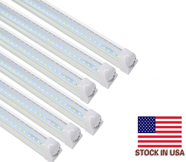 CNSUNWAY 4FT LED-Shop-Beleuchtung V-Form T8 integrierte Röhrchen-Leuchte 5000K-Tageslicht 3360LM 28W LED-Röhre-Licht-Ersatz verknüpftes US-Bestand