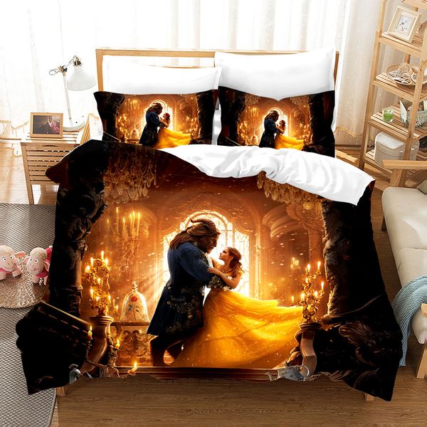 

3d bedding set duvet covers pillowcases alice in wonderland comforter bedding sets bedclothes bed linen