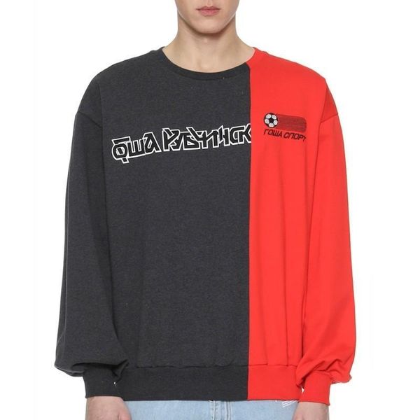 

logo весна осень пуловер толстовка открытой повседневная строчка street свитер o-образный вырез с длинным рукавом толстовка hfymwy128, Black