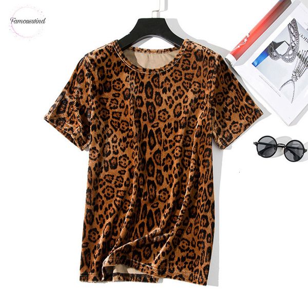 

t shirt casual t women 2019 spring summer tees luipaard o neck short mouw harajuku cool womens, White