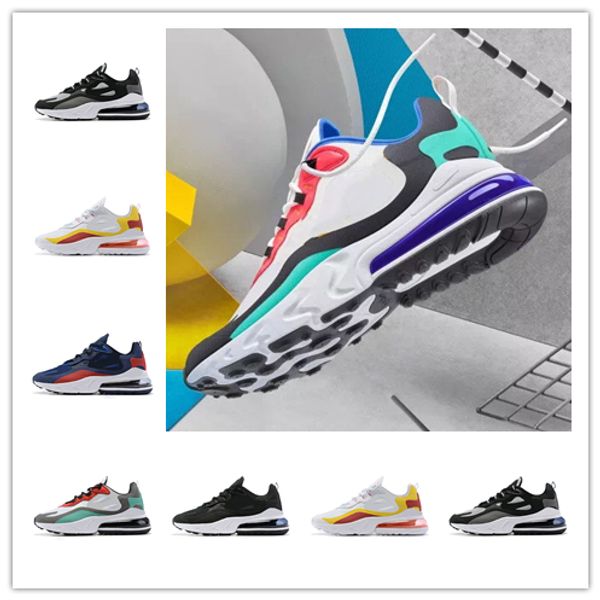 

2019 react men running shoes triple black white grey fashion mens trainers breathable sports sneakers