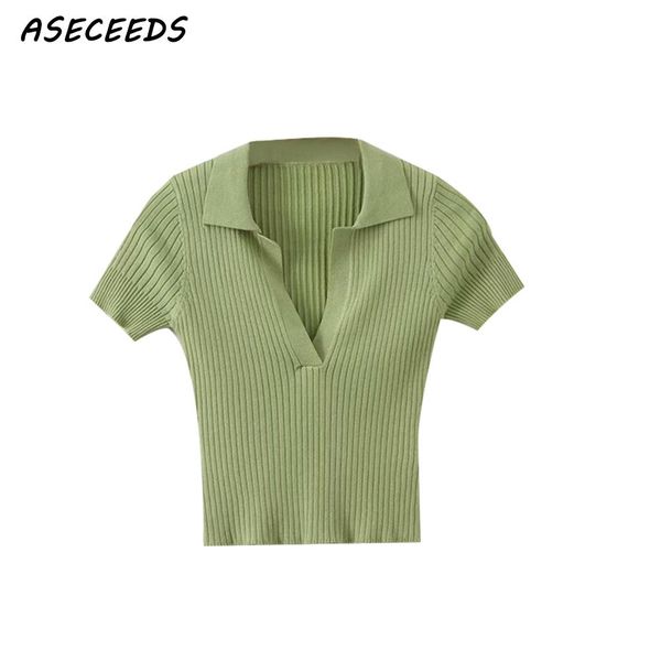 

2020 summer vintage shirts crop sweater women pullover korean kawaii short sleeve knitted cropped sweaters streetwear, White;black