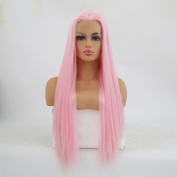 High Quaity Straight Hair Wig Lace Front Wigs With Natural