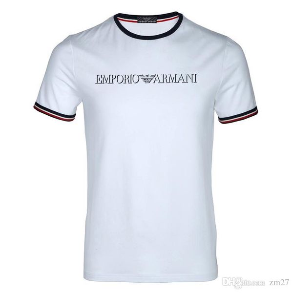 

оптовая марка mens женщин тенниска ga плюс размер s-5xl 9 цвет тройник короткий рукав o-образным вырезом летом футболка письмо печати 3d pol, White;black