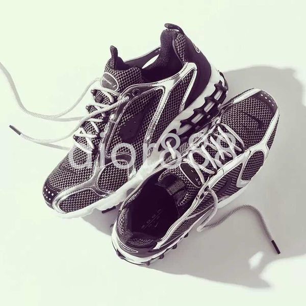 

новый воздушный просигнальте stussy совместный дизайнер роскошный рука бежевый белый черный и белый ретро кроссовок cq5486-200, Black;red