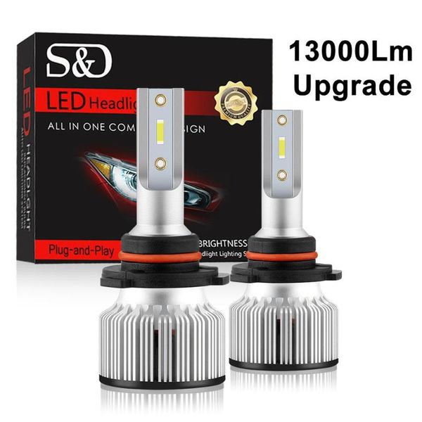 

2pcs h1 led 13000lm mini car headlight bulbs h7 led h4 h8 h9 h11 headlamps kit 9005 hb3 9006 hb4 9012 auto lamps light