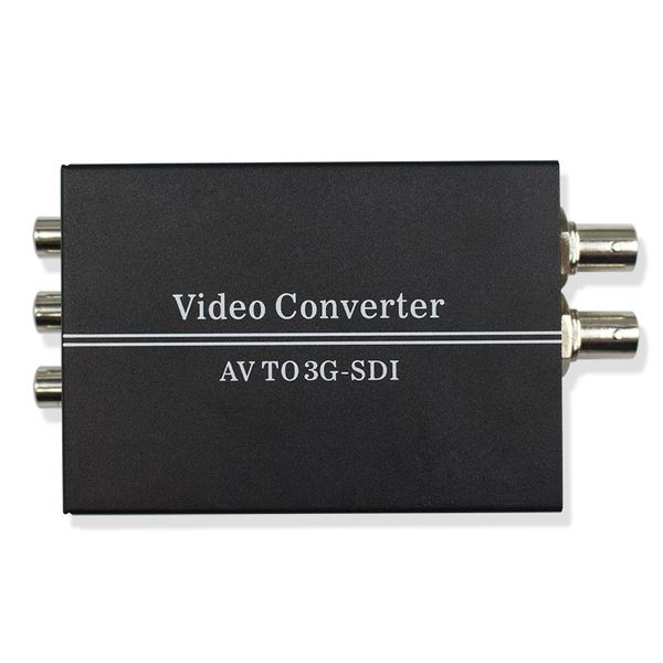 Convertitore da AV a Full HD 1080p 3G SDI R/L RCA Convertitore da CVBS a 3G/HD-SDI per videocamera CRT HDTV