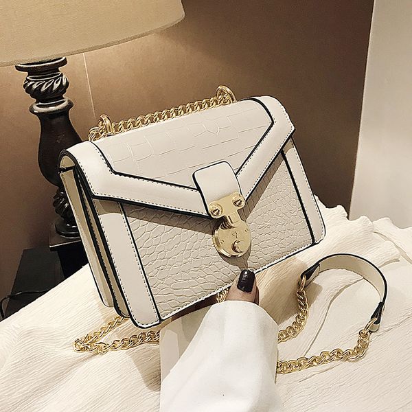 

new texture bag women's bag 2020 new korean casual stone pattern small square chain shoulder messenger tide