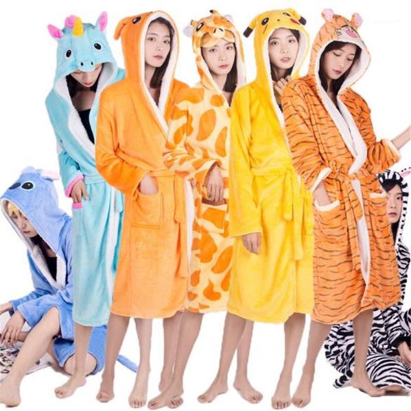 

sleep robes cute fashion designer comfortable hooded bathrobe underwear womens home pyjamas sleepwear cartoon character parenting, Black;red