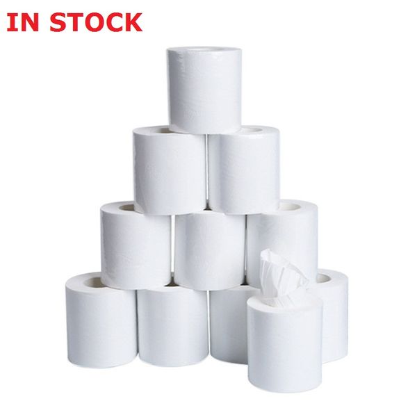 

биоразлагаемая туалетная бумага экологически чистая туалетная бумага ткань для ванны 3-слойная бумага рулоны белый epacket бесплатная достав