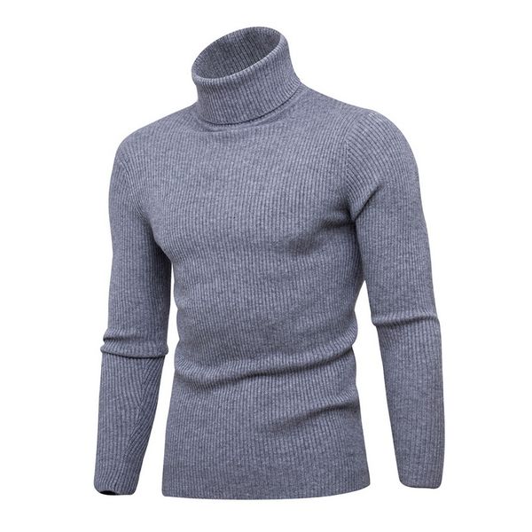 

men's sweaters mjartoria mens solid color high collar sweater fashion casual knitting quality long sleeve slim fit soft comfortable, White;black