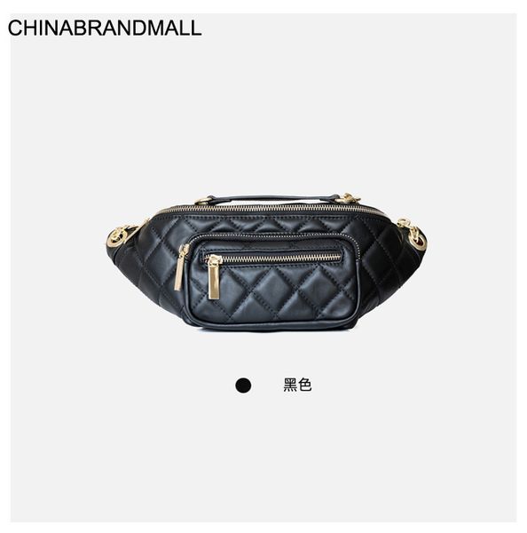 

2020 новый дизайн спилка женщин плед пояса мешок случайные талии пакеты