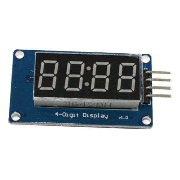 

4 digit 7 segment tube red led display module tm1637 for