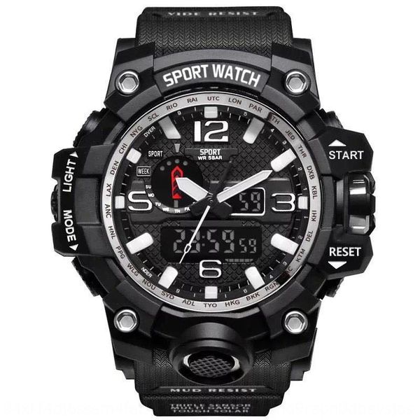 

3uico war wolf 2 wu jing star male special forces multifunctional sports waterproof anti-fall war wolf 2 wu jing star watch watch male speci, Blue