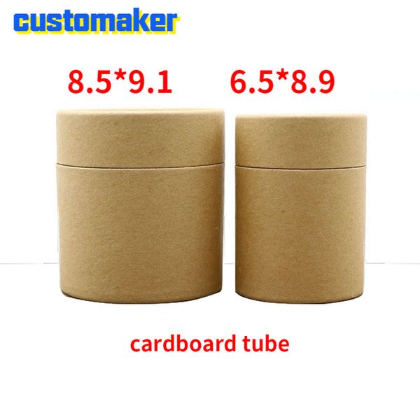 

50pcs eco friendly environmental protection kraft paper packaging box paper jar incense tube incense drum tube box
