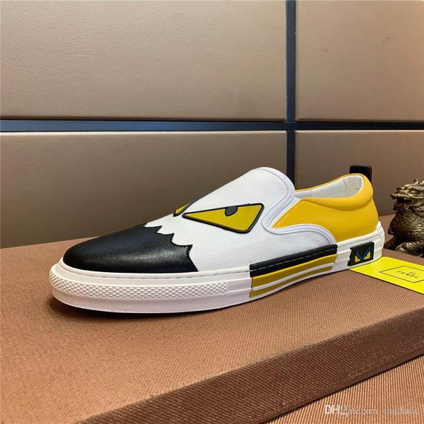 

20fw men canvas shoes white sneakers casual loafers mocassim male shoes slip on flats summer mens trainers zapatos de hombre yetc5, Black