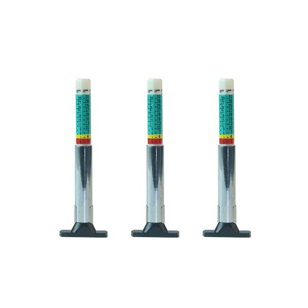 

tire pattern depth gauge 0-25 mm tire depth meter ruler tread pen convenient car pressure detection tool