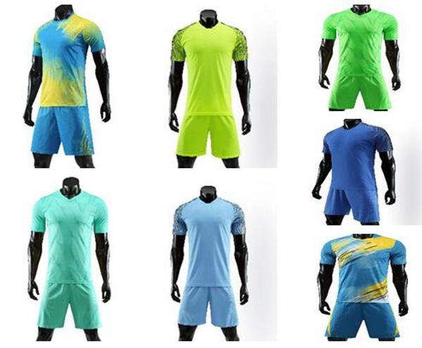 

personality customized soccer team 2019 soccer jerseys with shorts training jersey custom team jerseys and shorts yakuda football uniform, Black
