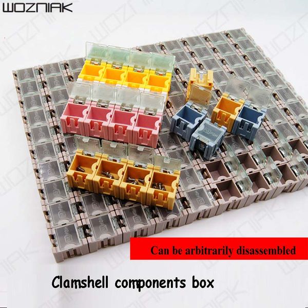 

wozniak electronic case kit component container storage boxes automatically pops up patch box repair tool ing