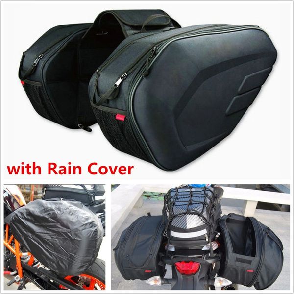 

komine bag 36-58l motorcycle waterproof back seat bag knight backpack side saddle