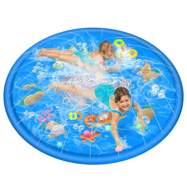 

baby playground toddler boys girls gifts parque infantil bebe outdoor water toys kids sprinkler play pad mat piscina de bolinha