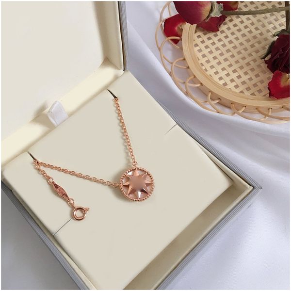 

new cd letter stars zircon diamond chain tassel pendant necklace clavicle female, factory direct sales, home ing, Silver