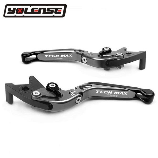 

motorcycle cnc foldable brake clutch levers adjustable for tmax tech max tmax 560 t-max tmax560 2019 2020