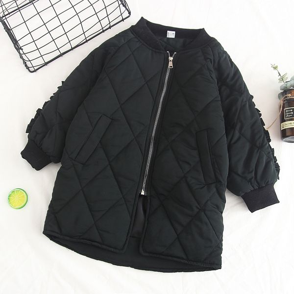 

2018 new winter item girl and boy long coat three colors, Blue;gray