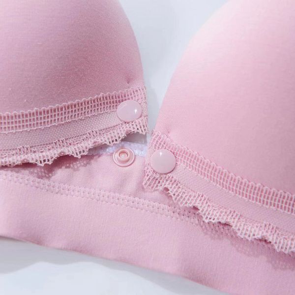 

sleep maternity nursing bra large size xxxl open breast bra feeding wire mother lactating bra for pregnant women underwear297, White