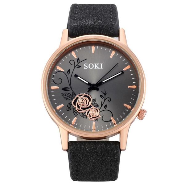 

elegant dial watches women luxury bracelet watch dress female leather montre femme quartz wristwatches relogio feminino gift #c t190619, Slivery;brown