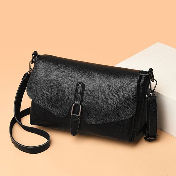 

women's bag new fashion europe and the united states middle-aged oblique cross one-shoulder bag
