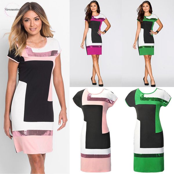 

evening short sleeve dresses summer party women bodycon round neck clothing short mini dress drop shipping designer clothes, Black;gray