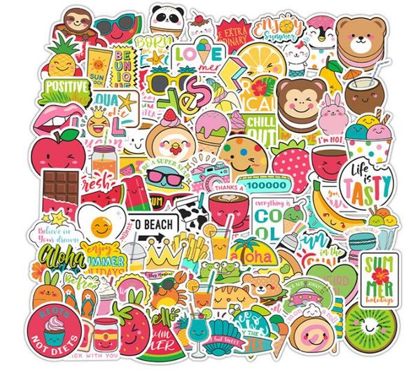 

100 non-repeating cool ins vsco sticker luggage trolley case lapstickers skateboard guitar car computer stickers for child stickers m10