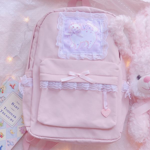 

нейлон женщины рюкзак новая мода женщины повседневная школьники плеча сумки сладкие путешествия рюкзаки девочек-подростков рюкзак