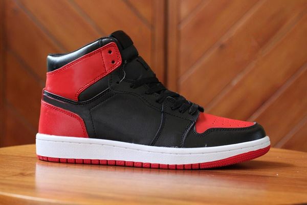 

Дизайнер 1 High OG Bred Toe Chicago Banned Game Королевские баскетбольные кроссовки Мужская 1-е то