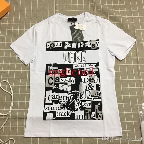 

19ss Mens Designer T Shirts of Characters Designer Polo Shirts Men Casual Men Clothes Cotton Designer Polo Shirts Men