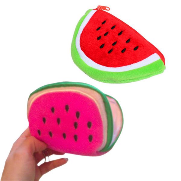

designer coin purse key pouch new women girls watermelon wallet bag coin purse favor fish extender pouch gift, Red;black
