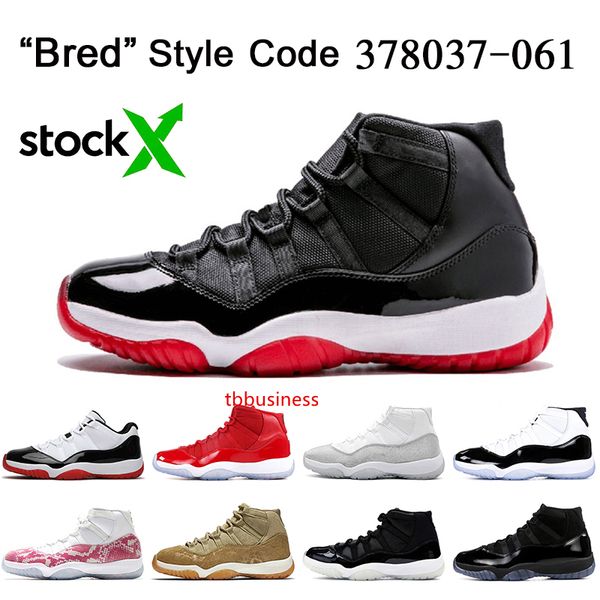 

2020 bred 11s jumpman womens mens basketball shoes stock x low white bred concord 11 win link 96 gamma blue trainers sports sneakers