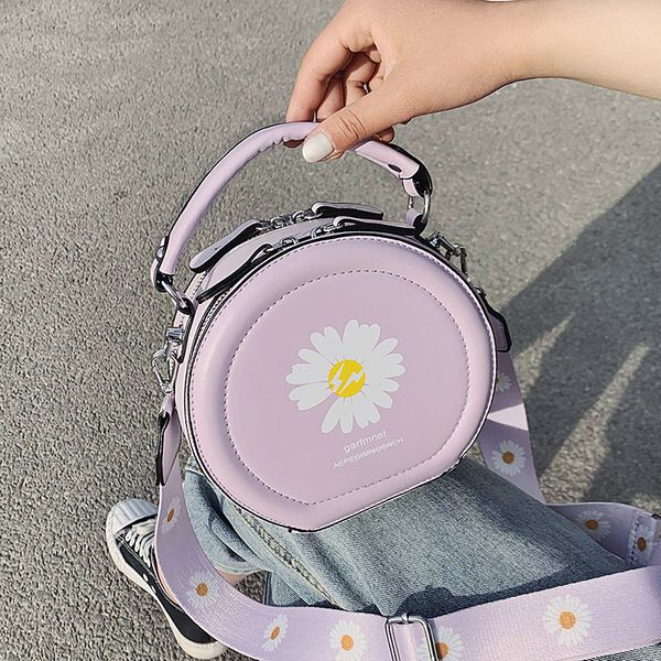

розовый sugao женщины сумки на ремне дизайнер кошелек роскошные crossbody сумки цветок круг сумка искусственная кожа леди хозяйственные сумк