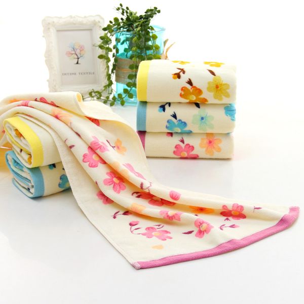 

towel household hand towels soft washcloth cotton bathroom absorbent face cloth towel beach toallas l03