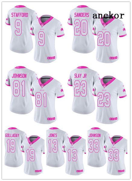 pink lions jersey