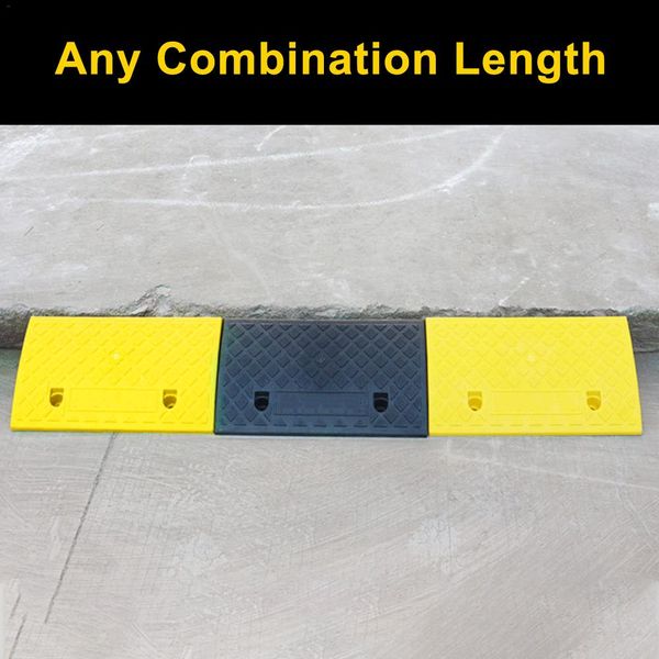 

portable car motorcycle curb ramp car with high-strength hard plastic door heavy duty threshold ramp step pad slope pad