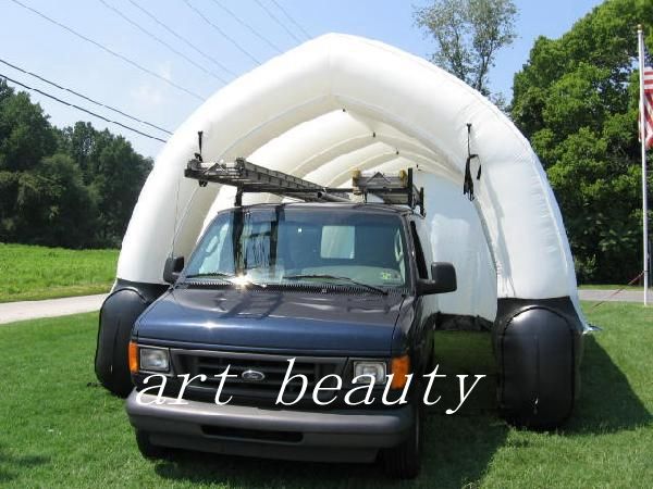 2019 New Design Small Inflatable Garage Tent Tunnel Marquee