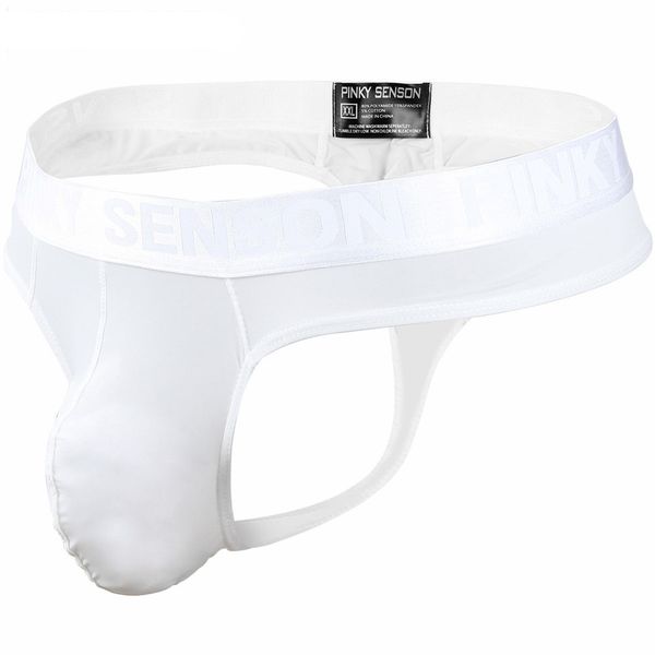 

mens ice silk bikini gay men underwear men thong g string homme jockstrap men's briefs male pouch lace panties, Black;brown