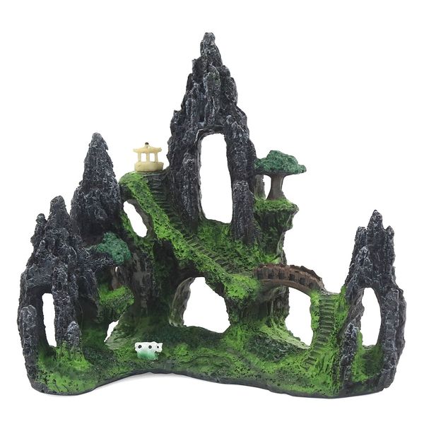 

aquarium landscaping resin rockery turtle reptile habitat decoration ornament reptiles terrarium fish hiding cave reptile supplies