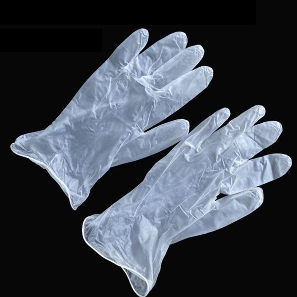 

100 pcs transparent disposable pvc gloves dishwashing/kitchen/ /latex/rubber/garden gloves universal for home cleaning