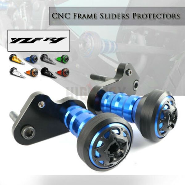 

motorcycle cave frame slider fairing guard falling protection anti crash pad protector for yzf r1 09-14