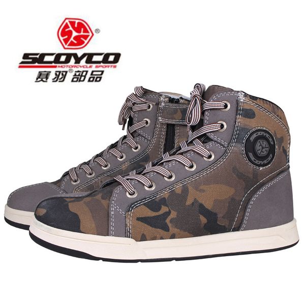 

new scoyco motorcycle locomotive shoes knight equipment cycling shoe ventilation motorbike bootsroad leisure ankle protection